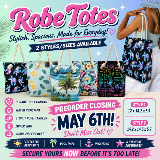 SUMMER FRIENDS-ROPE TOTE PREORDER CLOSING 5/6