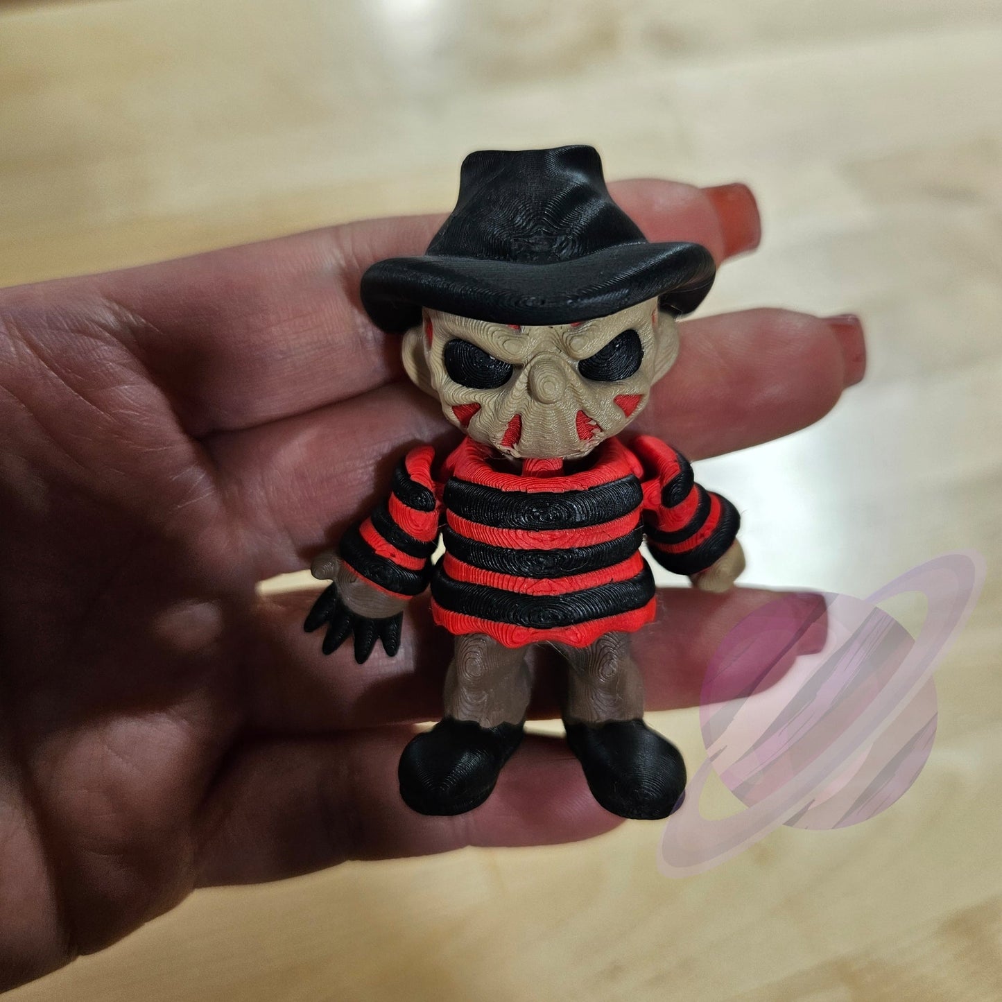 ARTSY CLOWN-3D PRINTED STRAW BUDDY
