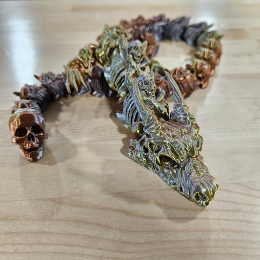 3D PRINTED SKULL DRAGON