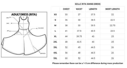 RITA SWING DRESS RUN-DIPPED BUTTERFLY