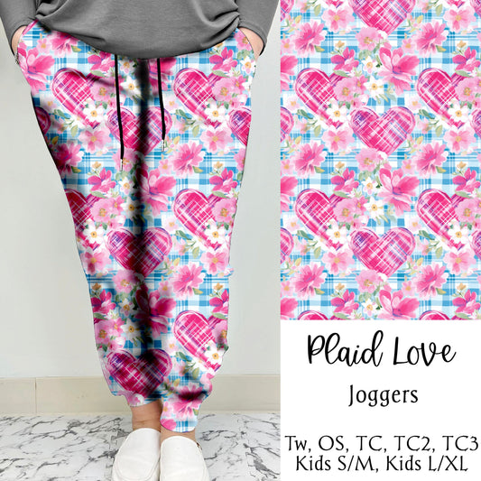 Plaid Love Leggings/Joggers | Run ends 12/9 | ETA 42 Days