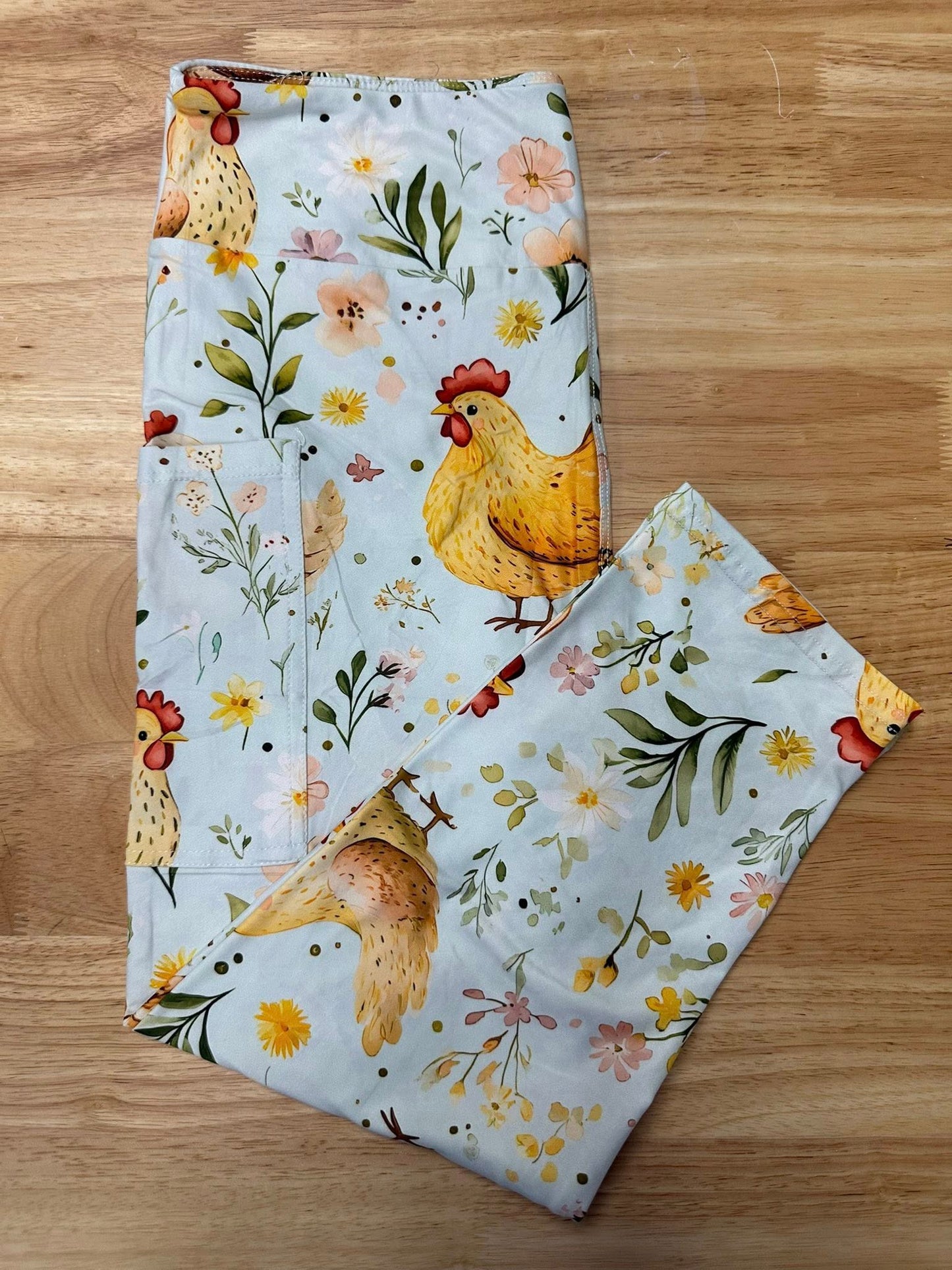 Cluck Cluck Capri w/ Pockets