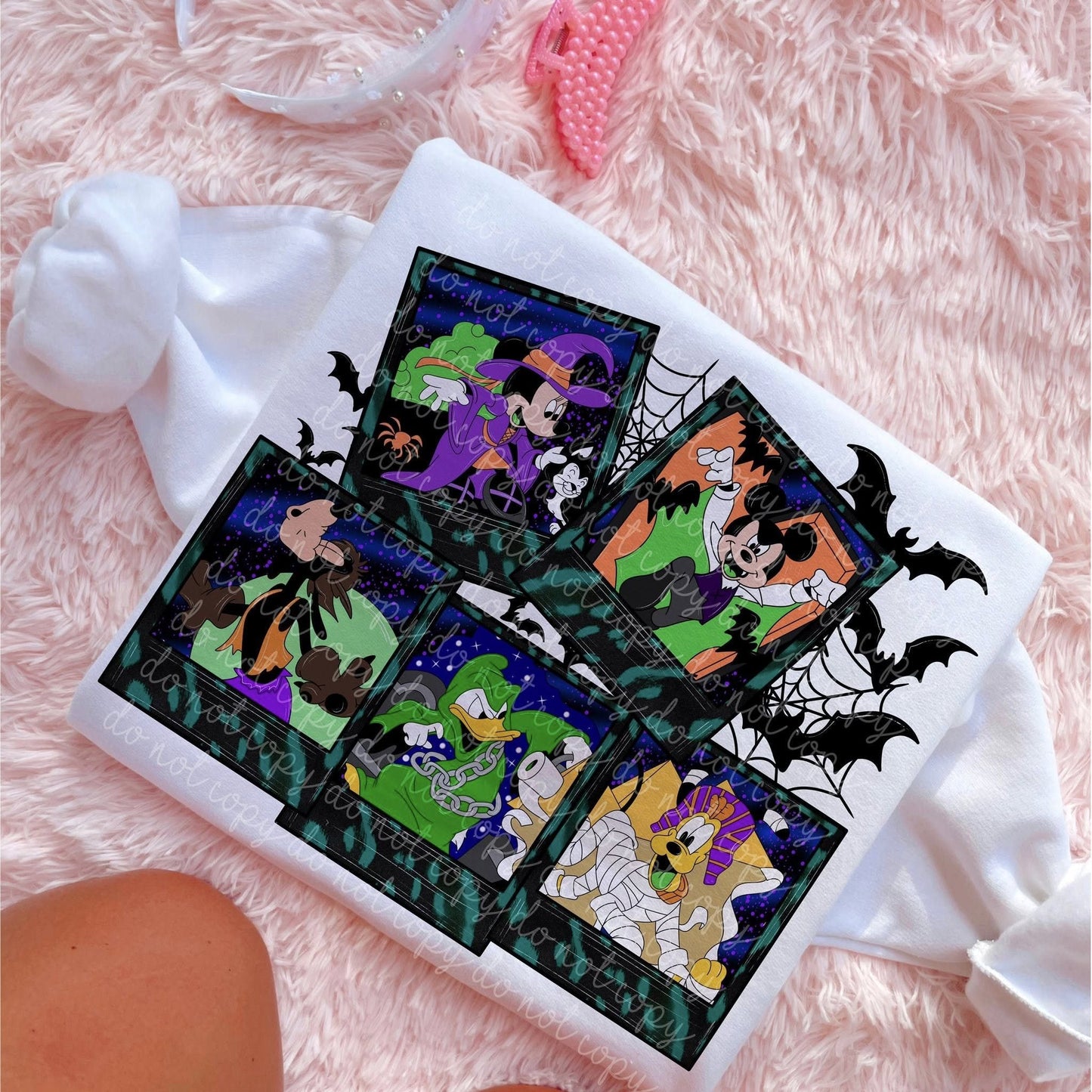 HALLOWEEN MOUSE & FRIENDS CREWNECK SWEATSHIRT