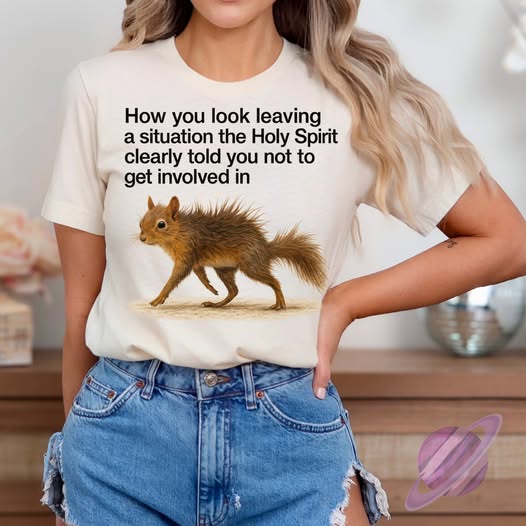 HOW YOU LOOK LEAVING A SITUATION TEE