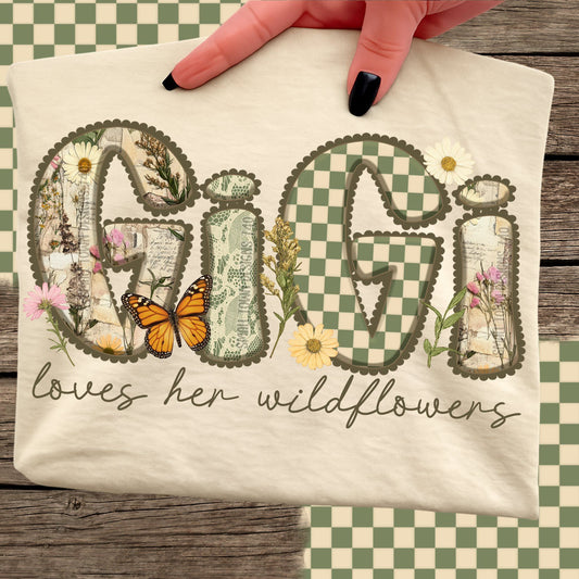 WILDFLOWER NAMES TEE
