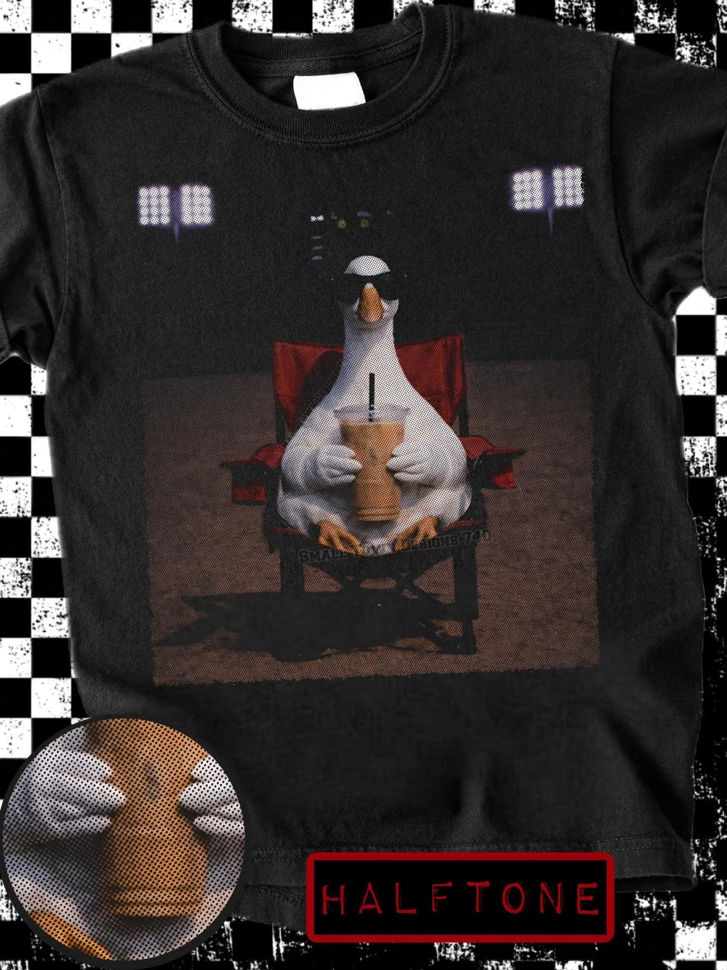 HALFTONE COFFEE ANIMAL TEE