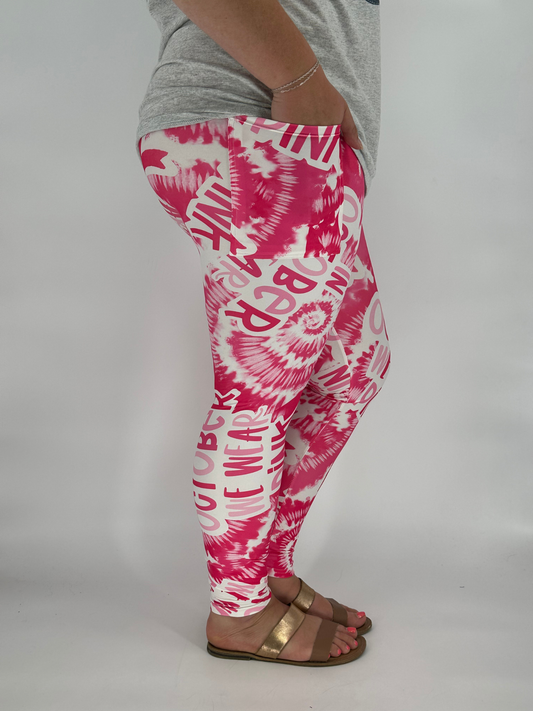 We Wear Pink Leggings w/ Pockets