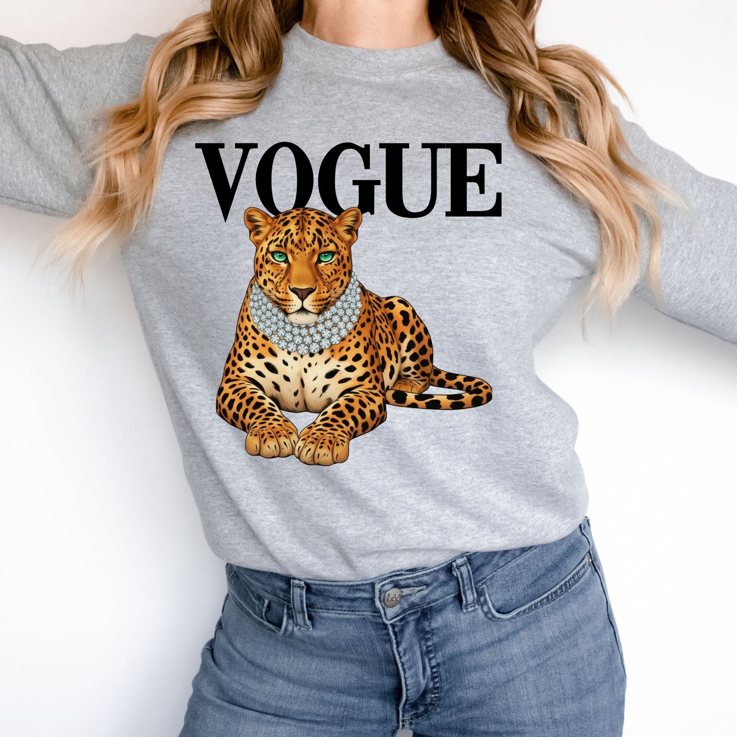Classy Leopard Sweatshirt