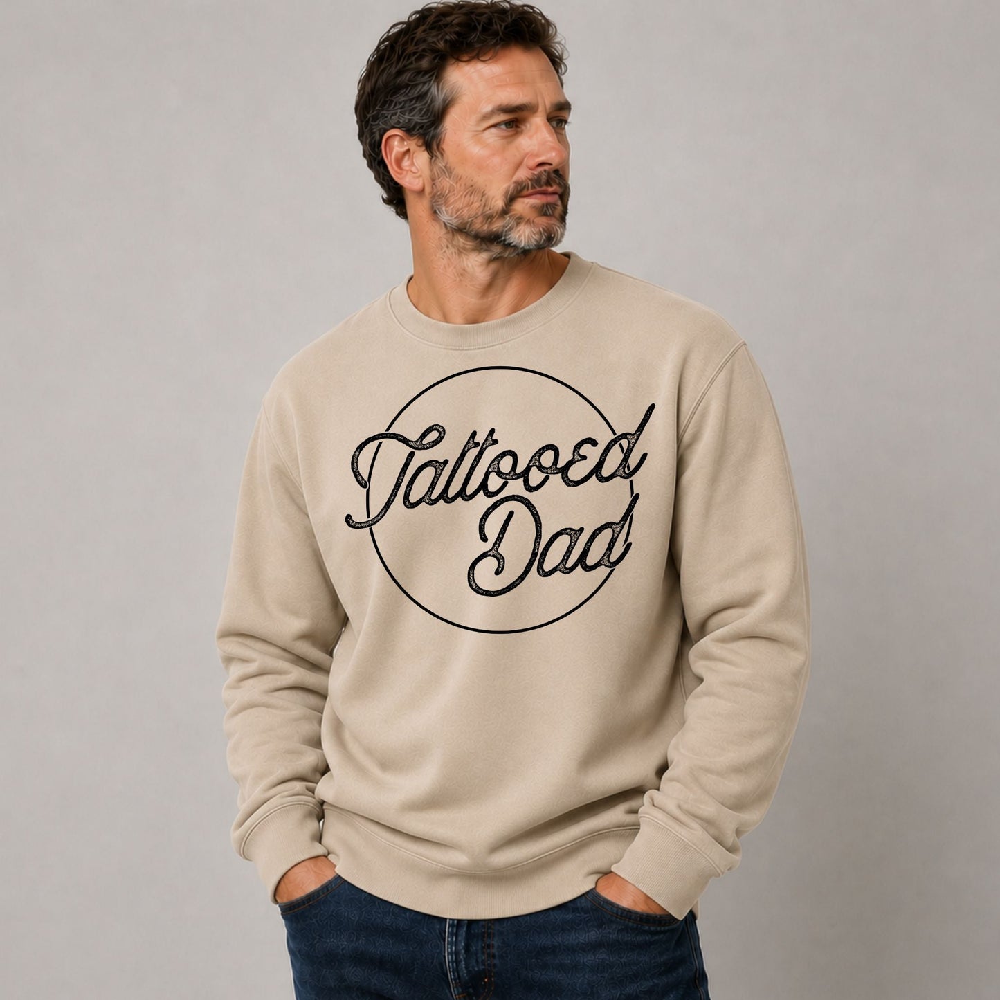 Tattooed Dad Sweatshirt