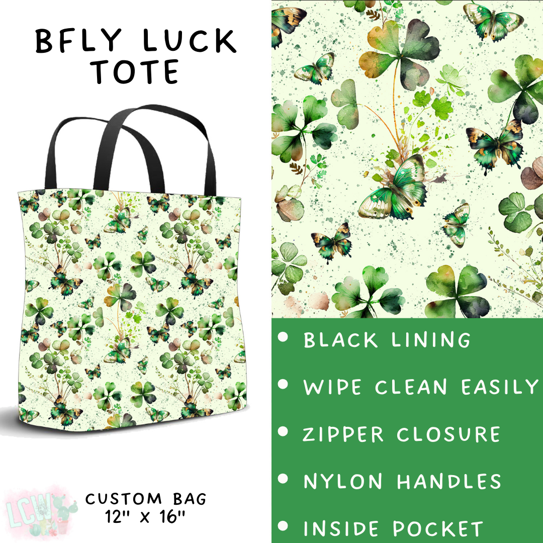 Batch #464 - Lucky Charm Collection - Closes 12/17 - ETA early Feb - BFly Luck Tote