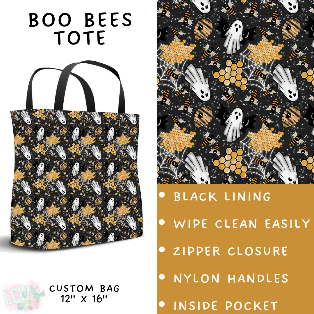 Batch #556 - Halloween 3 - Closes 7/15 - ETA mid Sept - Boo Bees Tote