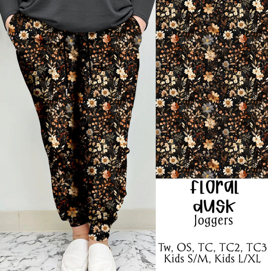 Floral Dusk Leggings/Joggers | Run ends 6/30 | ETA 42 Days