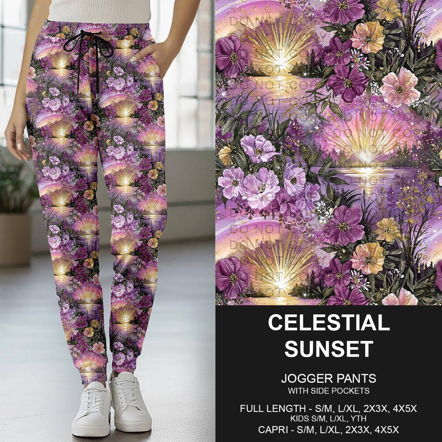 B278 - Preorder Celestial Sunset Joggers (Closes 3/15. ETA: late May)