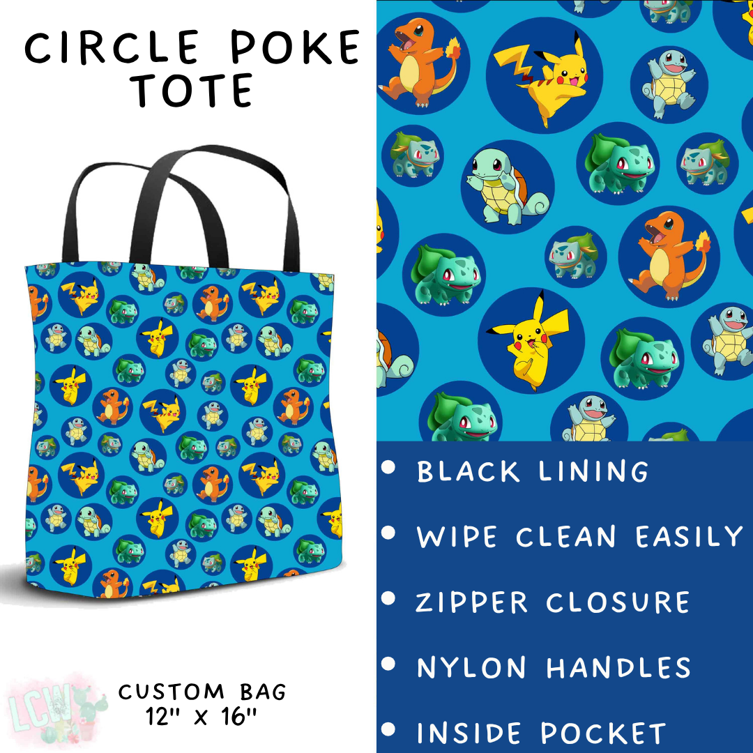 Batch #561 - June Request Run - Closes 7/27 - ETA late Sept - Circle Poke Tote