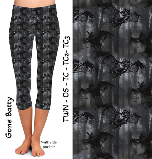Gone Batty Leggings with Pockets