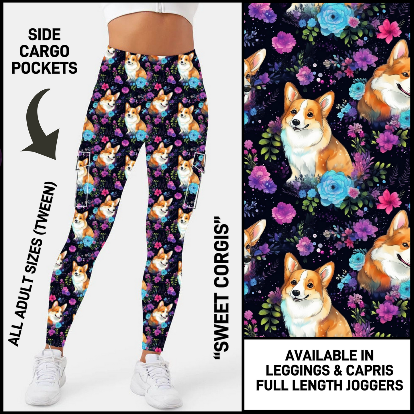 C30P - Sweet Corgis with Cargo Pockets - Preorder Closing 1/7 ETA: Early March