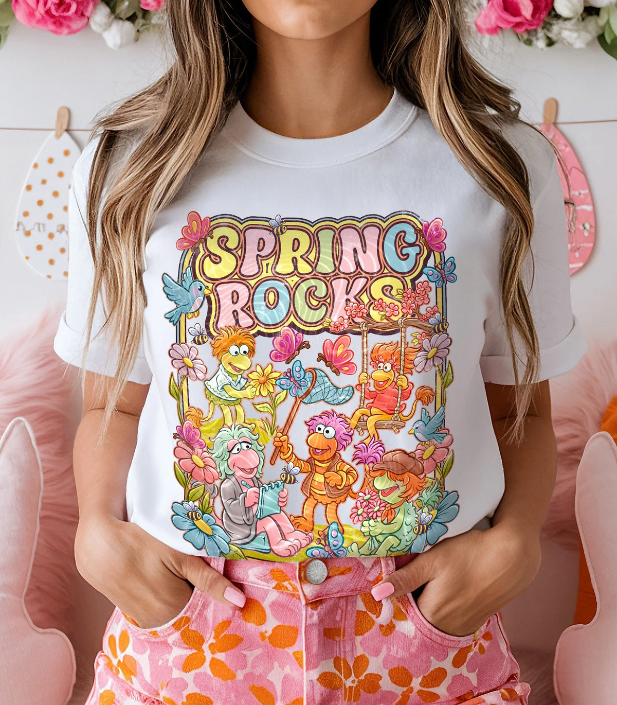 SPRING ROCKS TEE