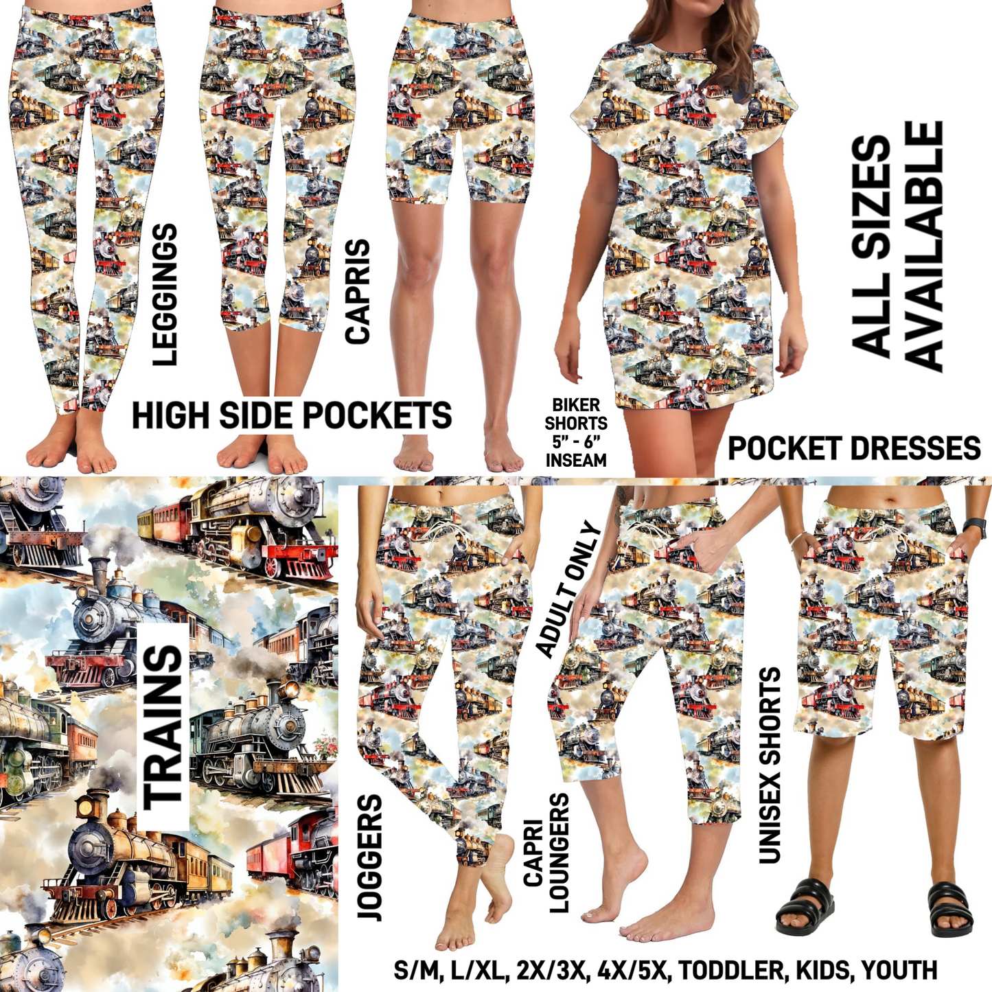 283BT - Trains - Preorder Closing 2/15 ETA: Late April