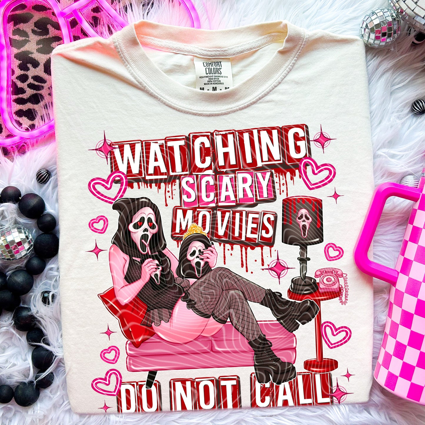 SCARY MOVIES TEE