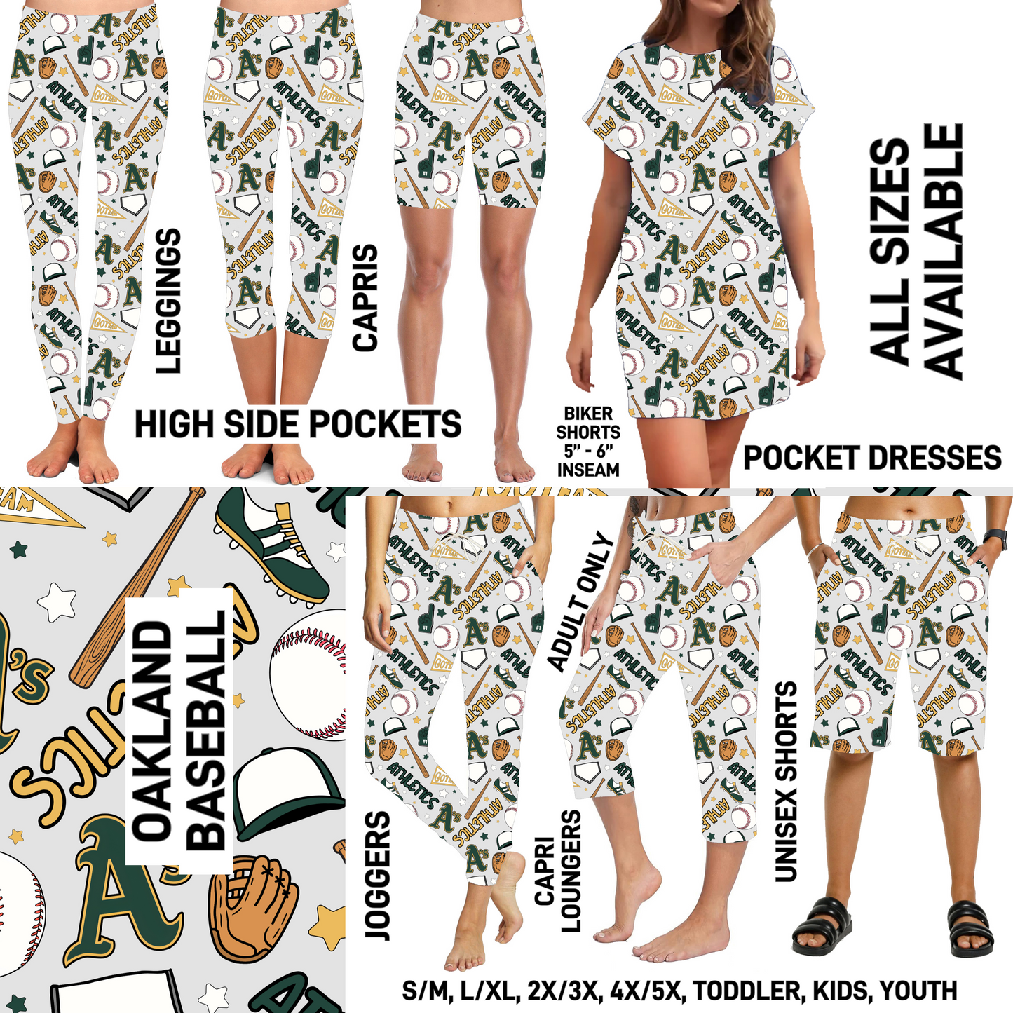 BS4B - Oakland Baseball - Preorder Closing 2/19 ETA: Early May