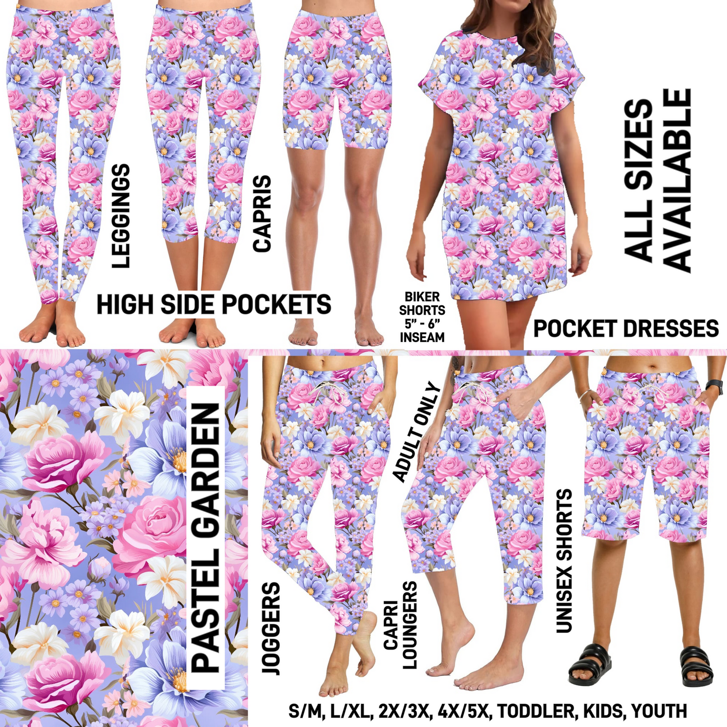 288BT - Pastel Garden - Preorder Closing 3/29 ETA: Late May