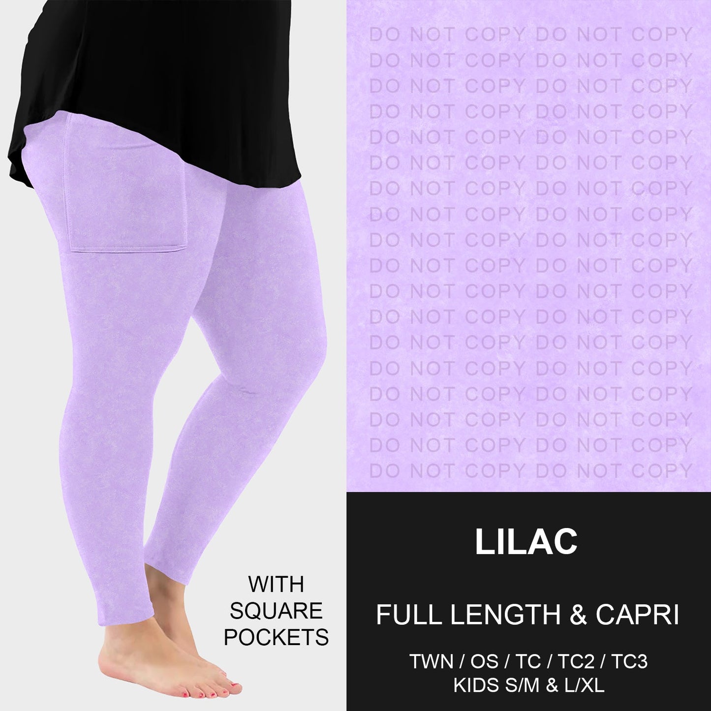 B280 - Preorder Lilac w/ Pockets (Closes 3/22. ETA: late May)