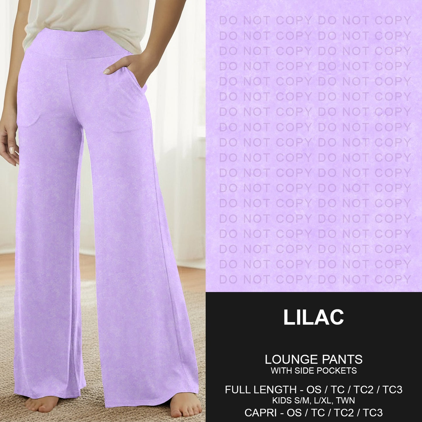 B280 - Preorder Lilac Lounge Pants (Closes 3/22. ETA: late May)