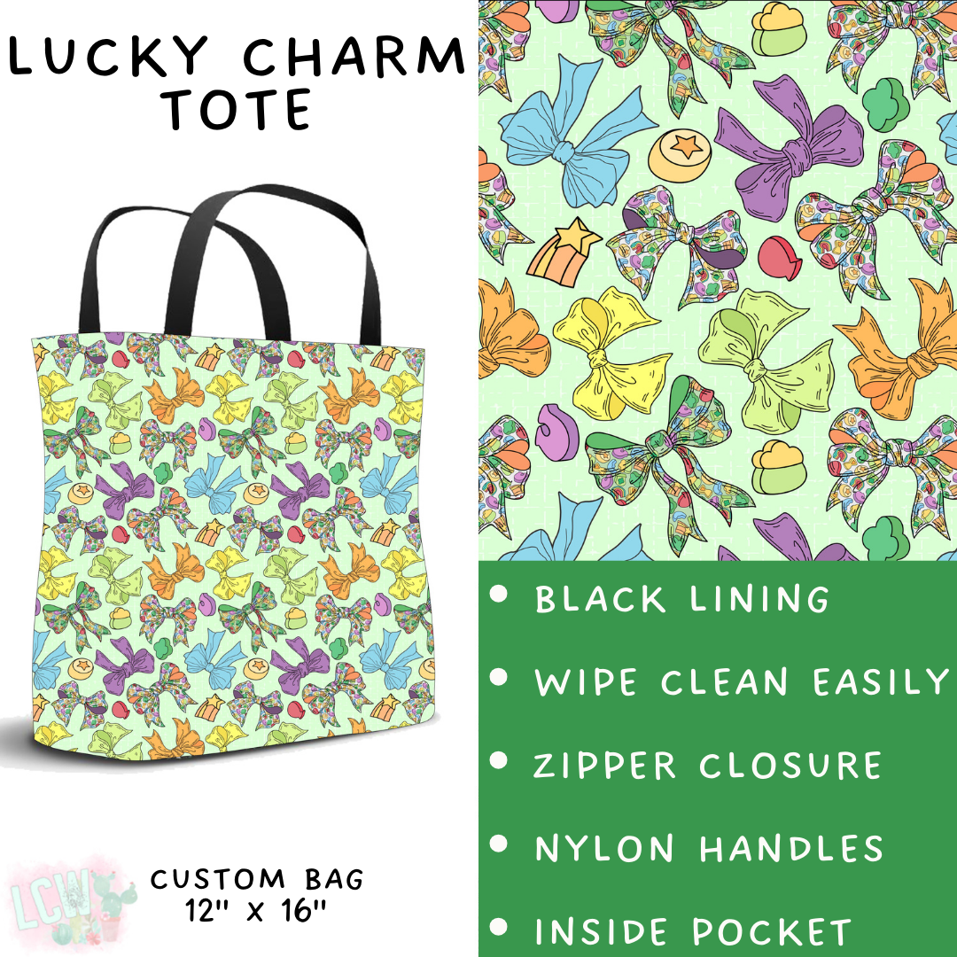 Batch #464 - Lucky Charm Collection - Closes 12/17 - ETA early Feb - Lucky Charm Tote