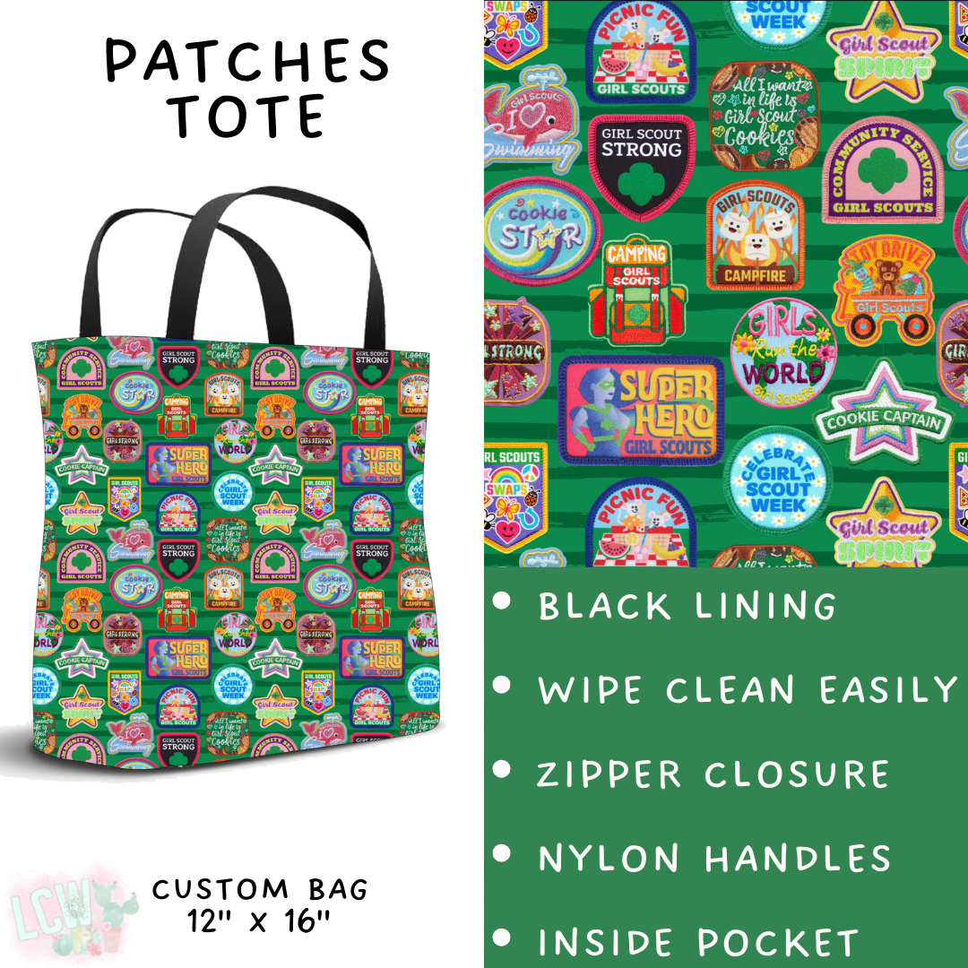 Batch #610 - Cookie Dealer 3 - Closes 11/9 - ETA early Jan - Patches Tote