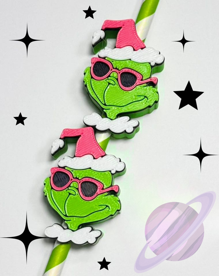 GIRL DEER- 3D PRINTED STRAW CHARM