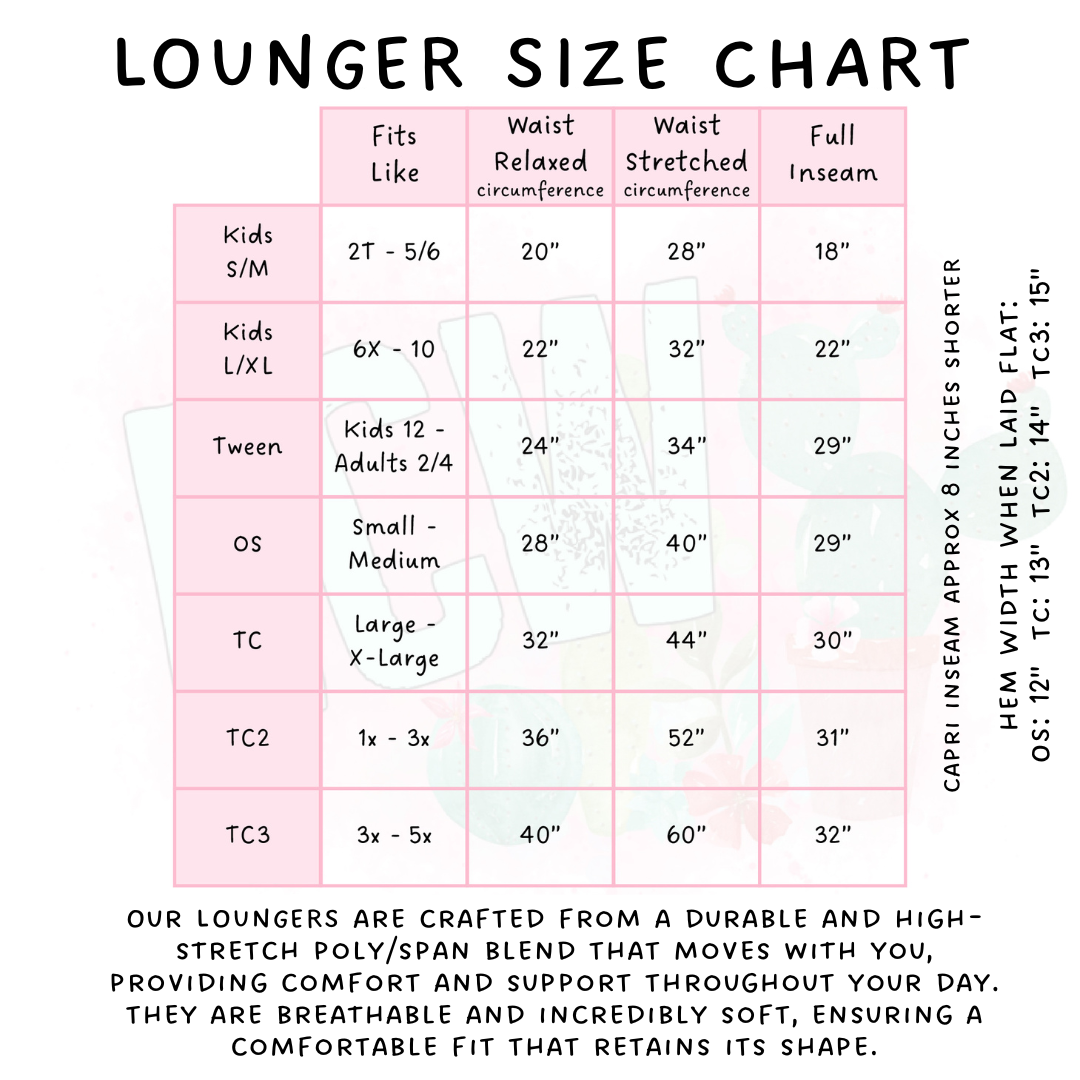 Batch #497 - January Request Run - Closes 2/27 - ETA late April - Dog Plant Capri and Full Length Loungers