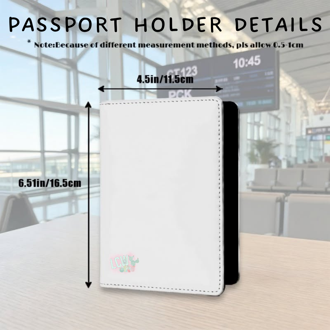 Batch #609 - Travel Collection 2 - Closes 11/6 - ETA early Jan - Car Stamp Passport Holder