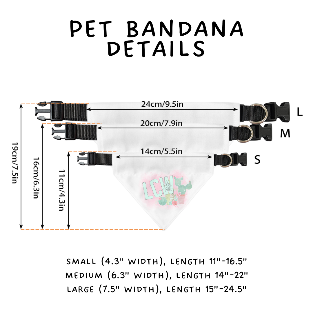 Batch #576 - Pet Gear 2 - Closes 8/28 - ETA late October - Fun Trees Pet Bandana
