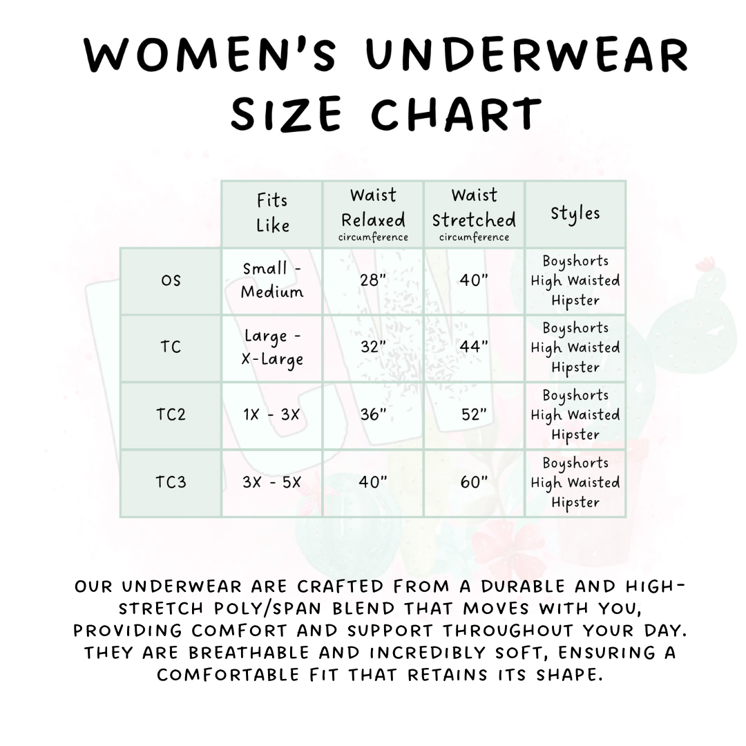 Batch #612 - Valentine's Matching Underwear - Closes 11/11 - ETA mid Jan - Pink Camo Women's Underwear