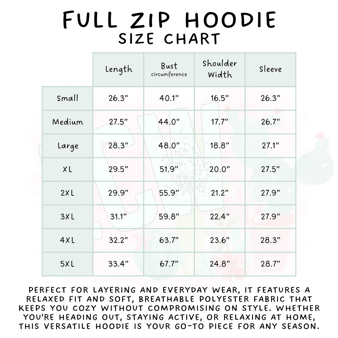 Batch #567 - Magical Character Halloween - Closes 8/10 - ETA early Oct - Spook Stamp Full Zip Hoodie