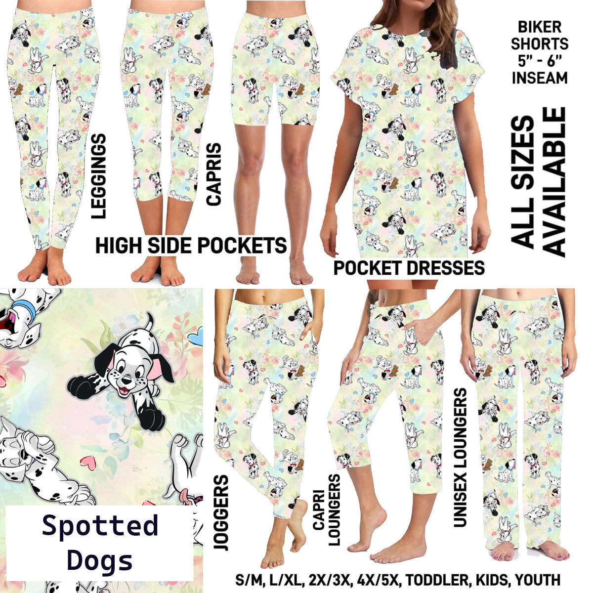301BT - Spotted Dogs - Preorder Due 10/11 ETA: Early Dec