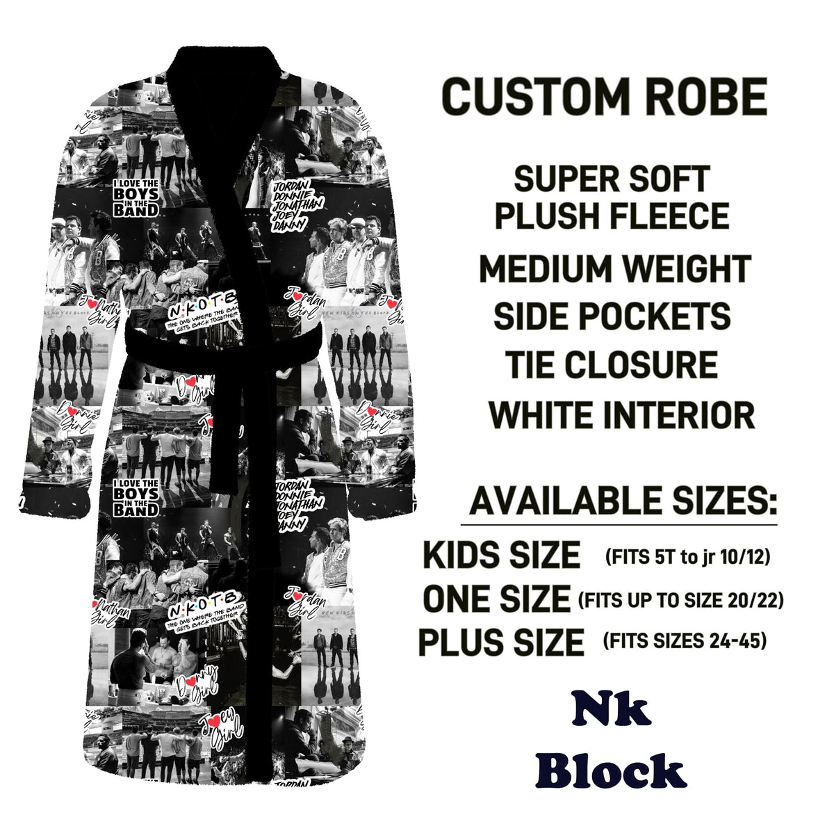 CU4R - Nk Block Robe - Preorder Due 10/14 ETA: Mid-Dec