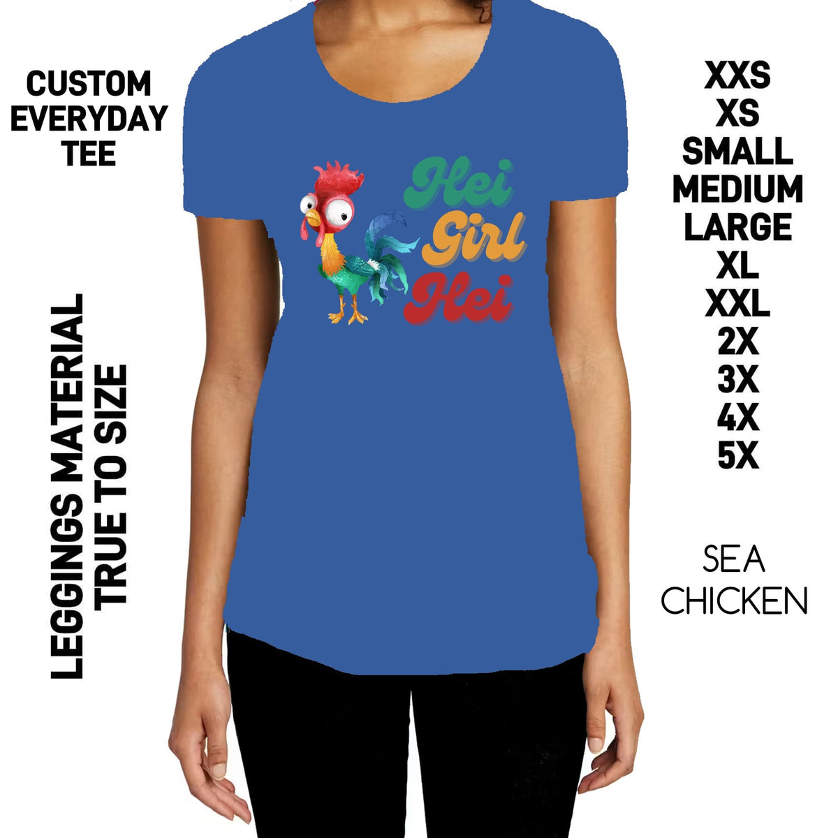 302BT - Sea Chicken Everyday Tee - Preorder Due 10/25 ETA: Late Dec
