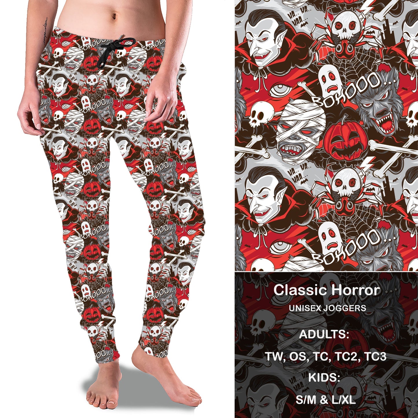 Classic Horror Full Joggers