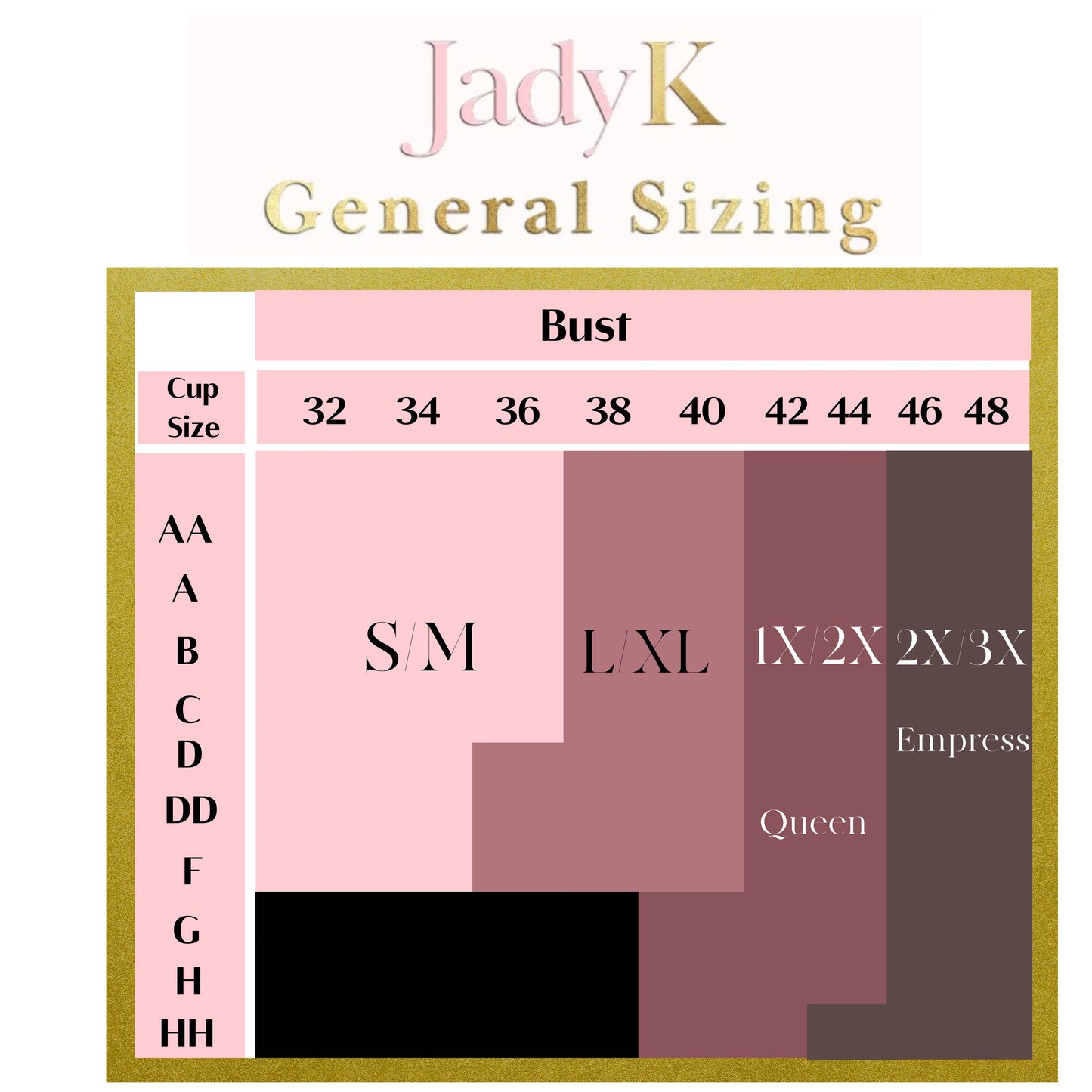 Lyra Pocket Bralette by JadyK: Black / 1X/2X