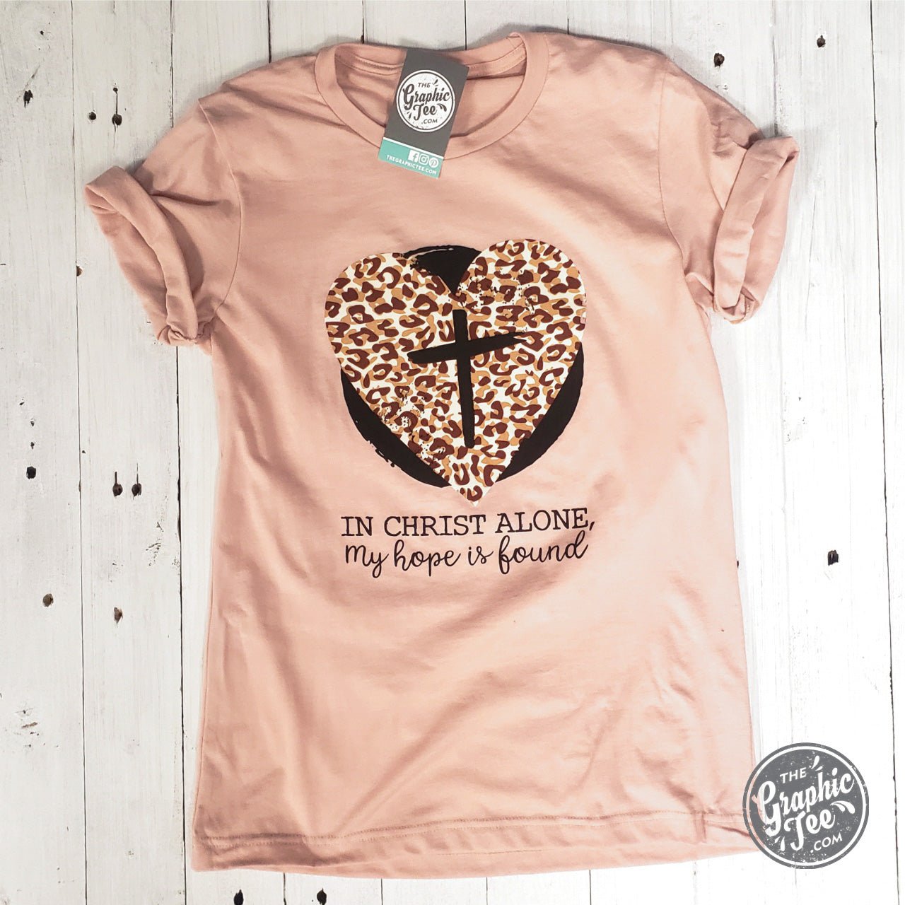 In Christ Alone, My Hope is Found - Unisex Tee