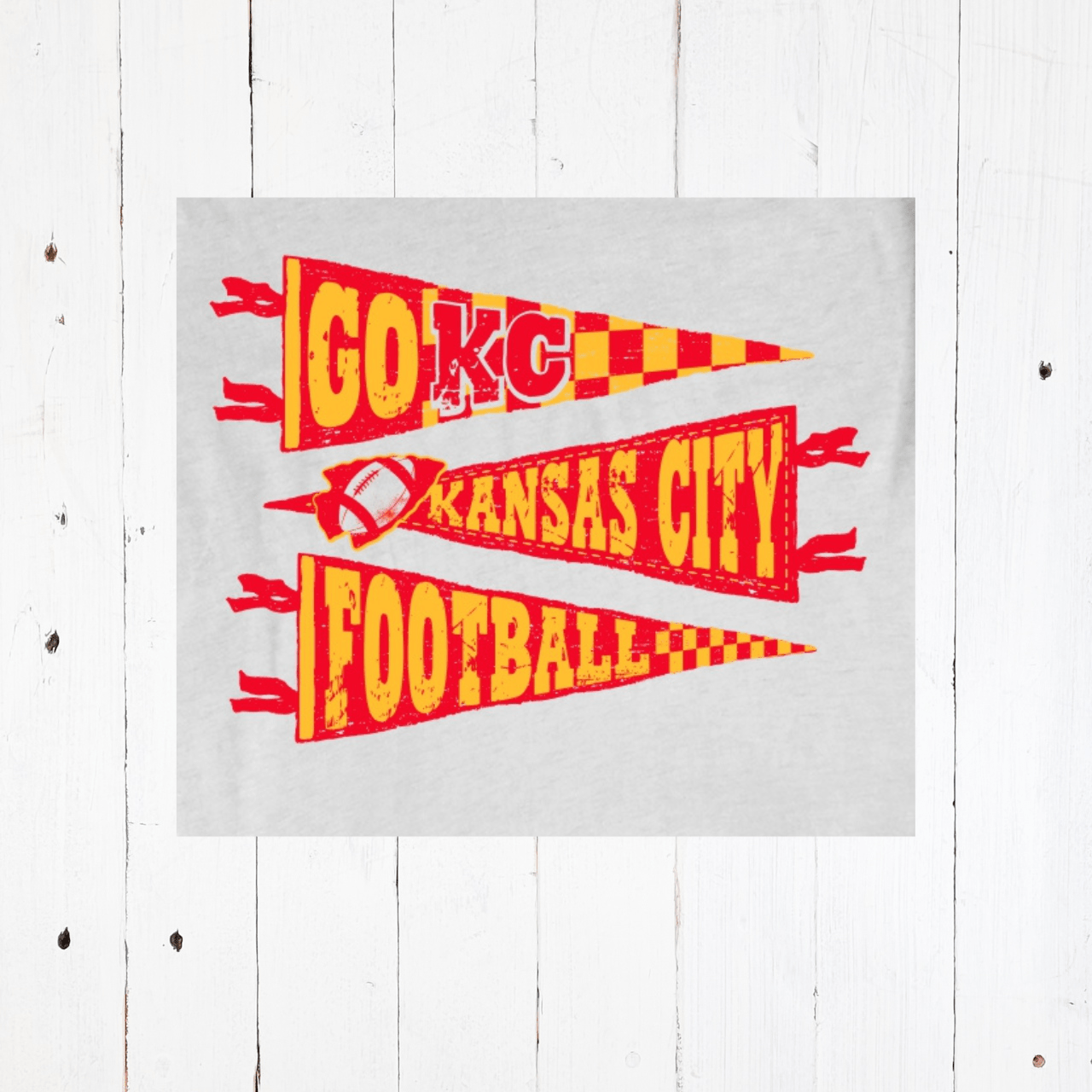 KC Pennants Adult Ash Crewneck Sweatshirt