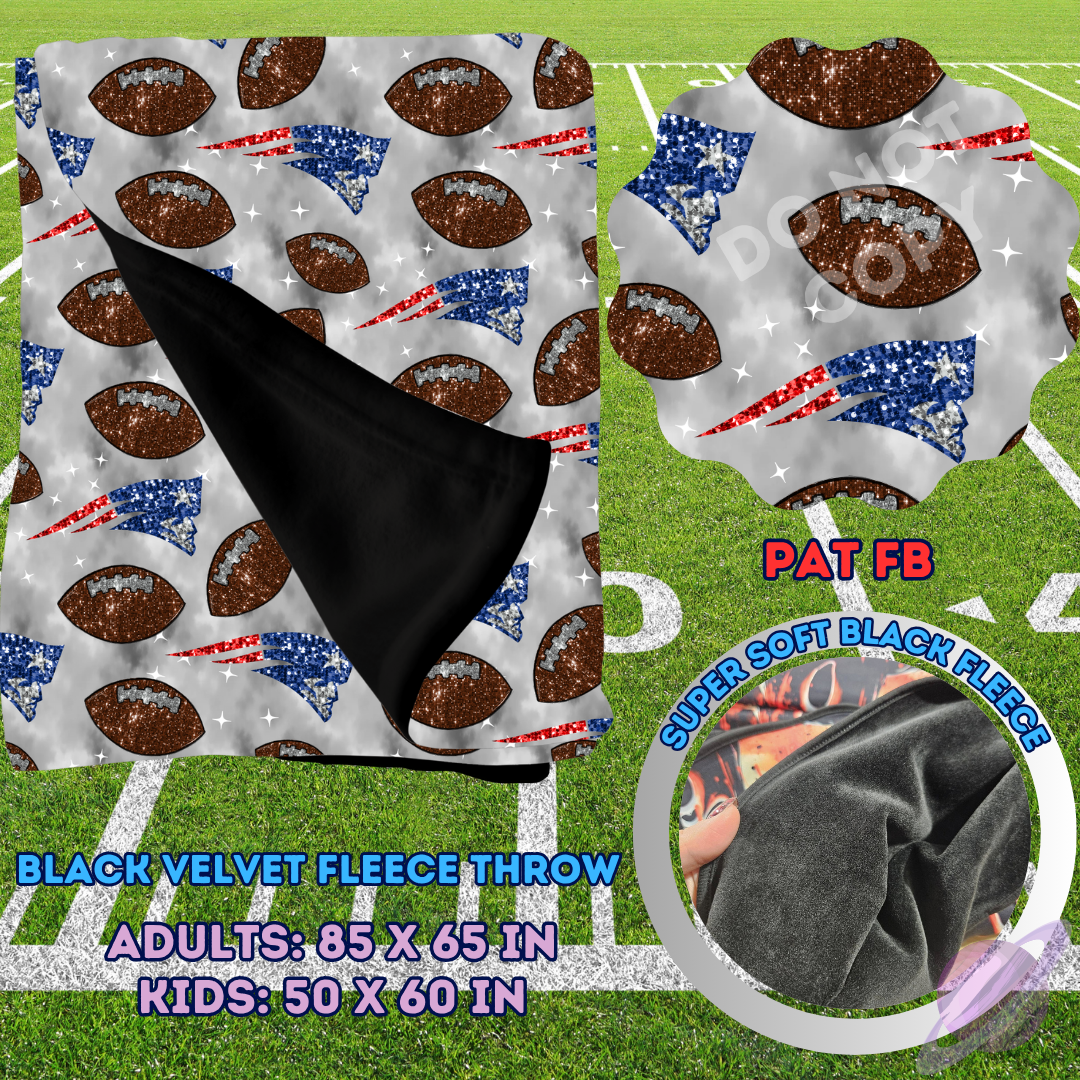 PAT FB-SEQUIN THROW BLANKET RUN-SOFT CLOSE 8/9-HARD CLOSE 8/11