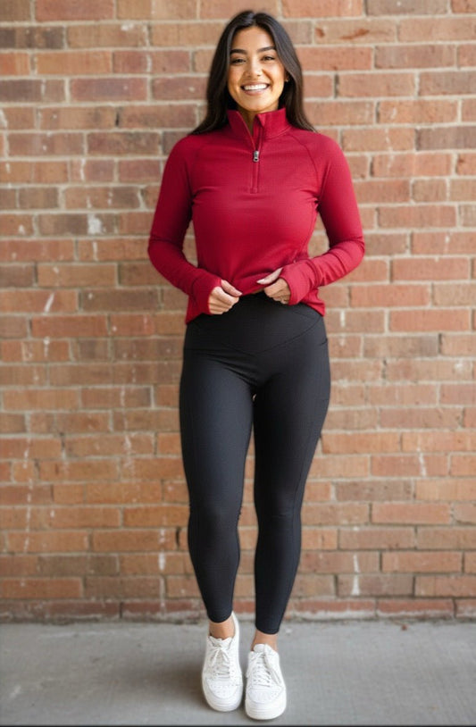 PREORDER Max Sculpt Ribbed Leggings Regular Black Only - Girl Code Couture