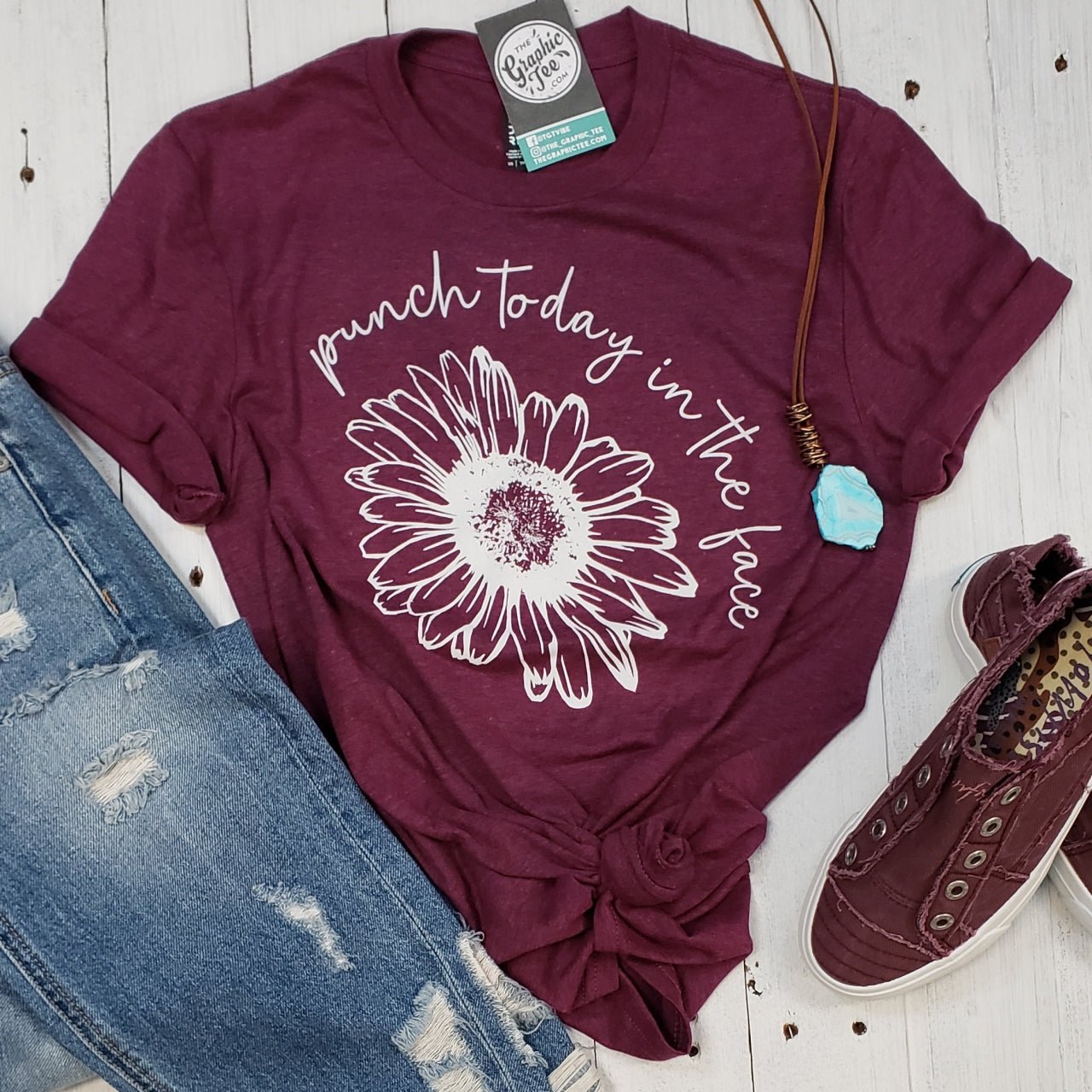 Punch Today In The Face Unisex Tee