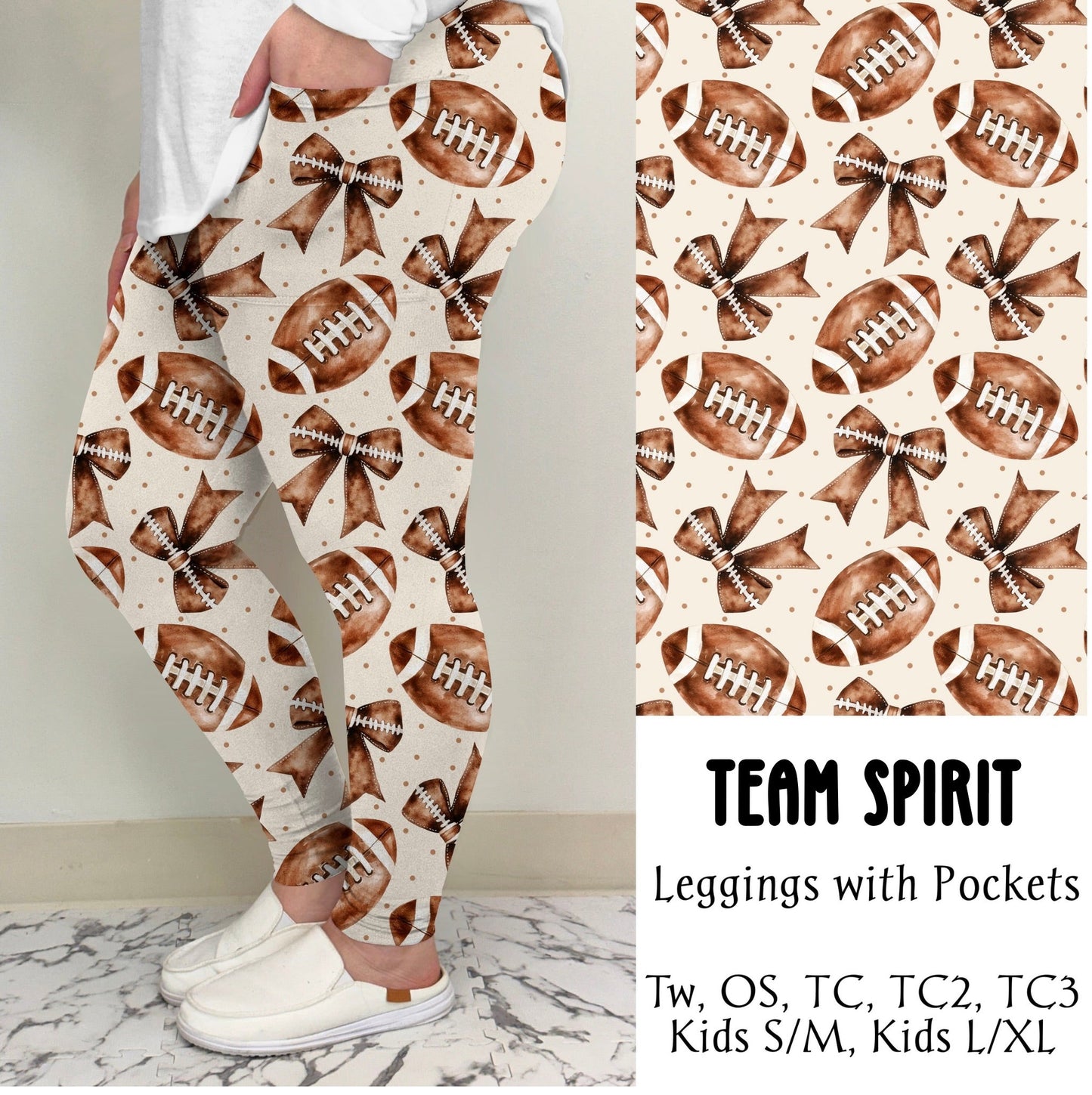 Team Spirit Leggings/Joggers | Run Ends 7/28| ETA 42 days