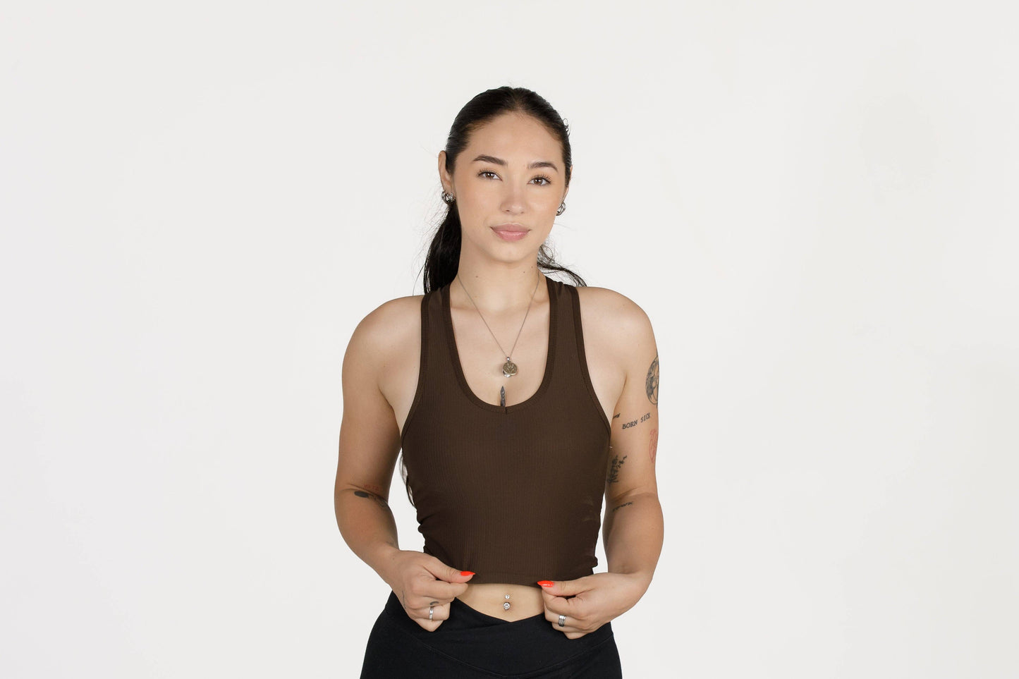 Lyra Pocket Bralette by JadyK: Black / 1X/2X