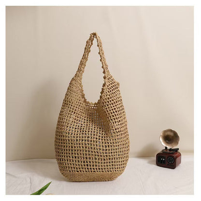 Rose Garden Crochet Shoulder Bag