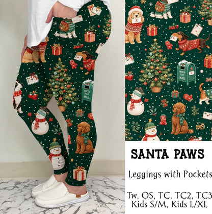 Santa Paws Leggings/Joggers | Run Ends 9/8 | ETA 42 days