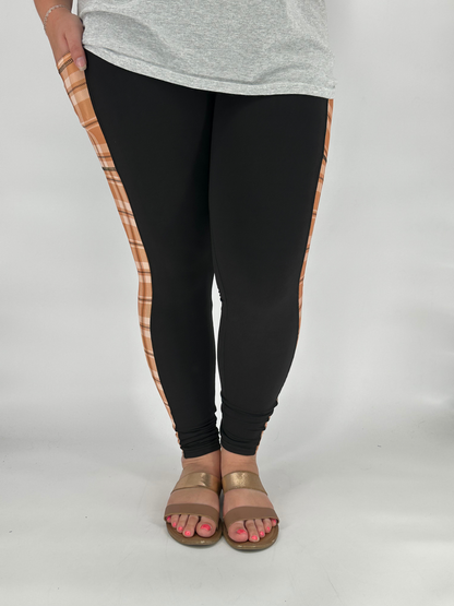 Fall Plaid SIDE Design w/ Pockets